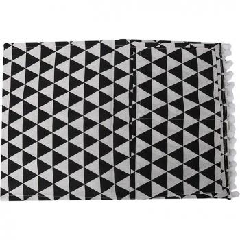 Cubierta a prueba de polvo para microondas con toalla y bolsa decorativa para el hogar