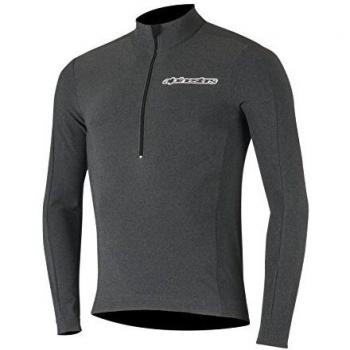 Alpinestars Booter cálido jersey, hombre, color negro/blanco, tamaño extra-large