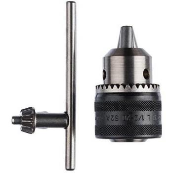 Bosch 1 608 571 062 - Portabrocas de corona dentada hasta 13 mm x 1,5 x 13 mm, 1/2 x 20, pack de 1