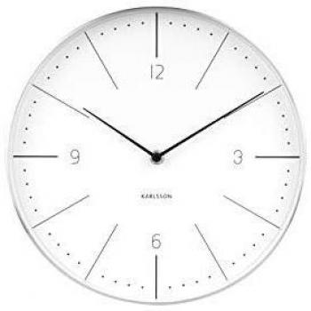 Reloj de Pared Normann Números - Blanco (27,5 cm)