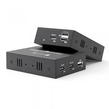 Extensor KVM HDMI/USB 1080p@60Hz hasta 150m por Ethernet
