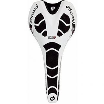 Prologo Scratch 2 Tirox CPC - Sillín de bicicleta de carretera, color blanco / negro, talla 143 cm