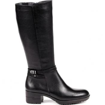 Botas de piel para mujer Fluchos 1374 Negro