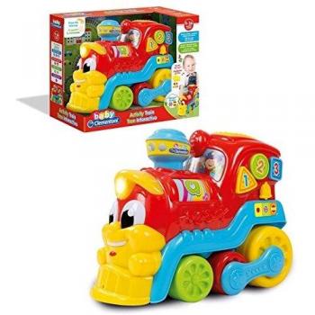 Baby Clementoni Tren Educativo 123, Multicolor