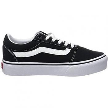 Vans Ward Platform Women's Sneakers Black/White Size 36