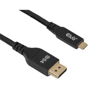 Cable USB-C a DisplayPort 2.1 de 2m, 8K120Hz, Bidireccional, Negro