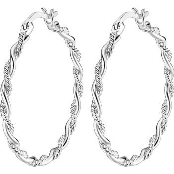 Pendientes Time Road WS02963 Plata Mujer