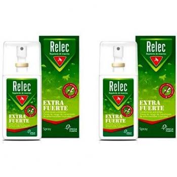 2 X Relec Extrafuerte Spray Antimosquitos - 75 ml DUPLO