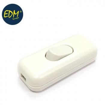 Interruptor de paso blanco (retractilado) edm