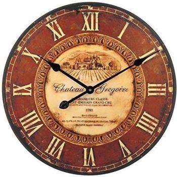 Technoline WT 1511 Reloj de Pared del Cuarzo, Chateau Gregoire