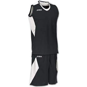 Joma SET SPACE NEGRO-BLANCO S/M - Conjunto deportivo, Unisex, Negro -