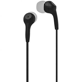 X-One - API1000B | Auriculares con Microfono para Movil con Conexión Jack 3.5 mm de Color Negro