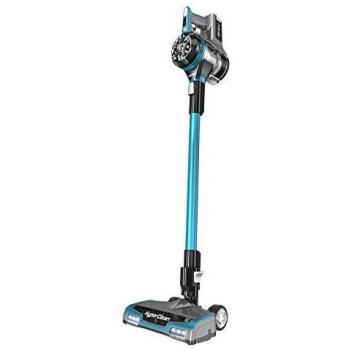 Aspiradora Inalámbrica 3 en 1 Swan HyperClean 220 W - Ligera, Modo Turbo, Montaje en Pared, Motor DC Sin Escobillas Ultra Silencioso con Filtro HEPA - Azul Claro