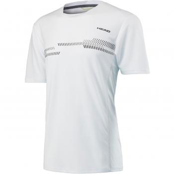 Head Club Technical Camiseta de, hombre, color White/White, tamaño Double extra large