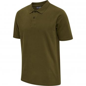 Hummel Polo De Manga Corta Elástico Rojo