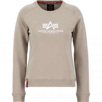 Alpha Industries Women's New Basic Vintage Sand Sweater