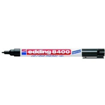 Rotulador Permanente Edding 8400 Para Cd Negro