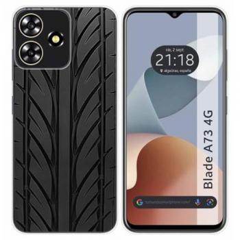 Funda de Silicona para Zte Blade A73 4G con Diseño de Neumático y Dibujos