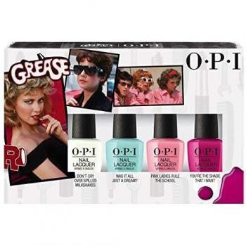 Set de Esmaltes Mini OPI Grease - 4 Piezas (3.75ml)