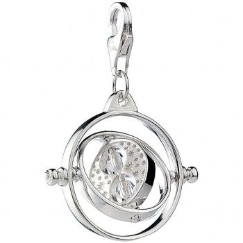Colgante Time Turner Harry Potter en Plata de Ley con Elementos de Cristal Swarovski