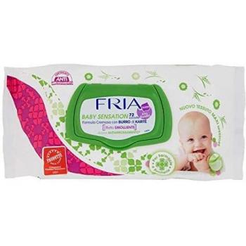 Fria Fria Baby Sensatios Emollients with Lid - 72 Wipes