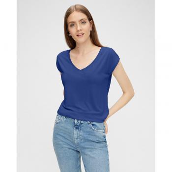 Pieces - Camiseta básica de mujer manga corta