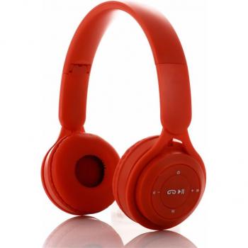 Auriculares inalámbricos Hifi Bluetooth 5.0 con emparejamiento automático y ranura para tarjeta TF, colores azul, rosa y amarillo