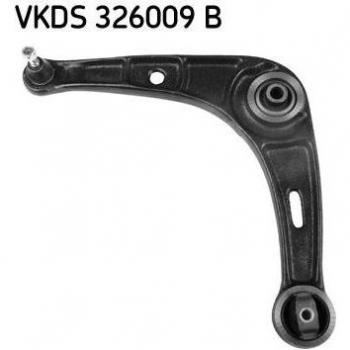 SKF control arm VKDS 326009 B - Barra oscilante de suspensión de ruedas, fabricada por SKF, diseñada para garantizar un rendimiento óptimo en la suspensión del vehículo, con una construcción robusta y duradera que proporciona estabilidad y confort