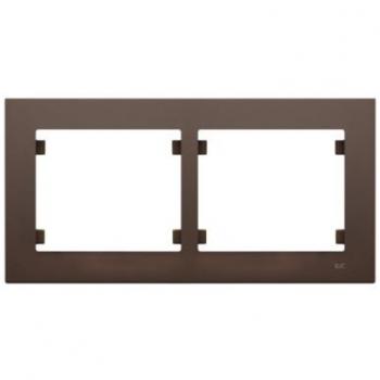 Marco 2 Elementos Horizontal Chocolate BJC 18012-CH IRIS PLUS