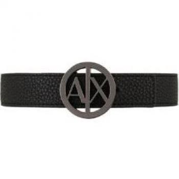 Armani Exchange Reversible Belt Black/White - Women's Designer Outlet Price