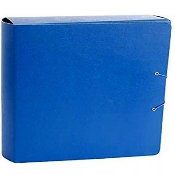 Carpeta Proyecto Cierre de Bota con Gomas Grosor 7cm Color Azul