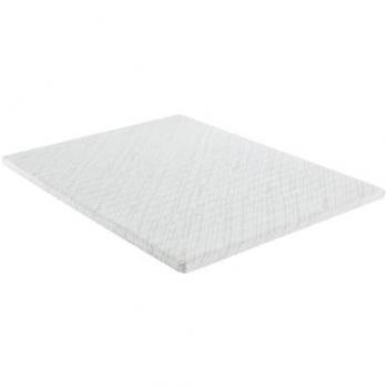 Topper de bambú y viscoelástica memoria de forma NATUREA - 140x190 cm