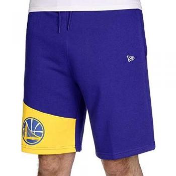 New Era NBA Colour Block Short Golwar Mjbcan Pantalón Corto, Hombre, Med Blue, XL