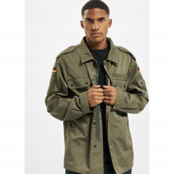 Brandit BW Olive Field Shirt - Long Sleeve - Size M - Men's