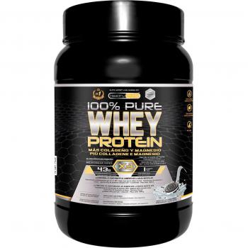 Healthy Fusion Proteína Whey Pura con Colágeno y Magnesio 1000g - Tonifica y Aumenta la Masa Muscular, Recuperación Muscular Completa