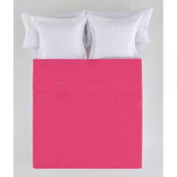 Sábana Encimera Combi Color Chicle 135/140 cm - 50% Algodón / 50% Poliéster - 144 Hilos