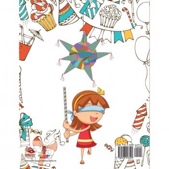 Pinturas Divertidas: Libro para Colorear de Piñatas Perfectas para Niños en Fiestas