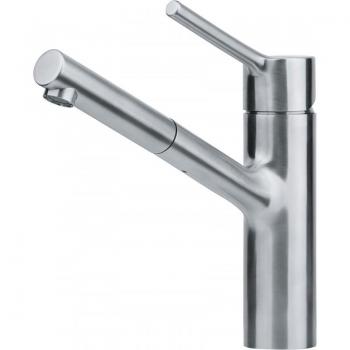 Grifo de cocina Franke Taros Neo con caño extraíble, acero inoxidable 115.0596.383