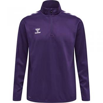Hummel hmlCORE XK Violet Half-Zip Sweatshirt for Men - XL