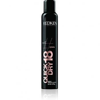 REDKEN | Quick Dry 18 | Extreme High Hold Hairspray | For a High Shine and Long-Lasting Hold | 400 ml