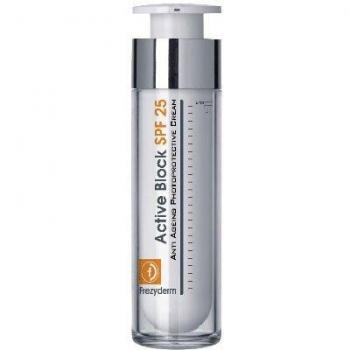 Frezyderm Active Block SPF25 - Advanced Protection Moisturizer with Antioxidant Formula - 50ml