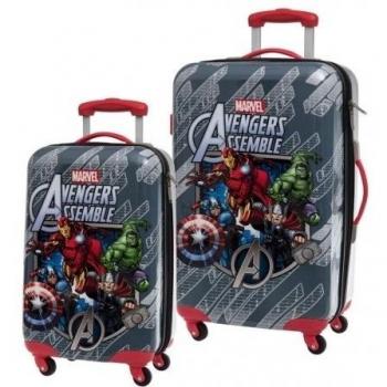 Marvel Avengers Set de Maletas Rígidas, 86 Litros, Multicolor
