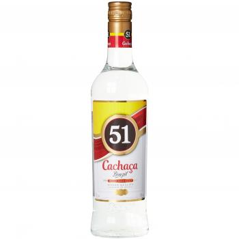 Cachaça 51 Pirassununga Brazilian Rum Spirit 1L, 40% ABV