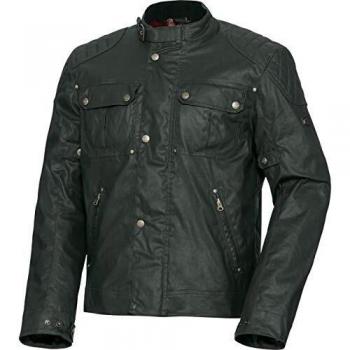 Spirit Motors Chaqueta de Moto con Protectores Chaqueta de Moto Retro-Style Textiljacke 1.0 grün 3XL, Caballeros, Chopper/Cruiser, Todo el año, Verde