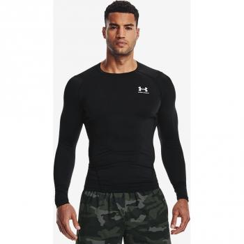 Under Armour Men's HeatGear® Armour Compression Long Sleeve Tee - Black - Size: Medium