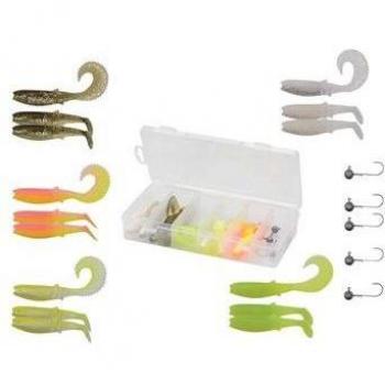 Savage Gear Cannibal Box Kit mediano 20pcs Caníbal Box Kit mediano 20pcs