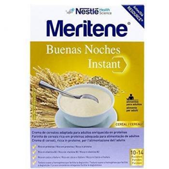 MERITENE Buenas Noches Instant- Sabor cereal - Estuche de 500g