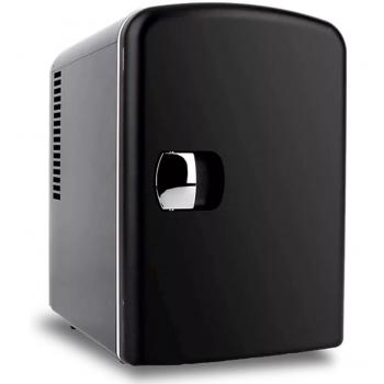 Denver Electronics MFR-400BLACK Mini Frigorífico con Función de Refrigeración y Calefacción, Negro