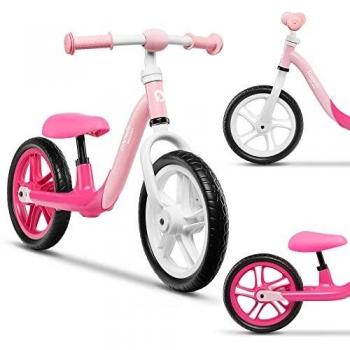 lionelo Alex Bicicleta sin Pedales de 3 años hasta 30 kg , Bicicleta de Equilibrio para Menores, Regulación del Asiento y del Volante, Ruedas Ligeras, Reposapiés Perfilado…
