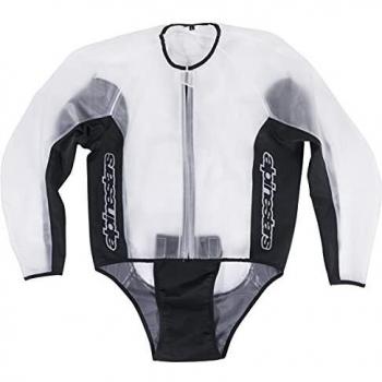 Alpinestars Racing Waterproof Rain Jacket - White (Large)